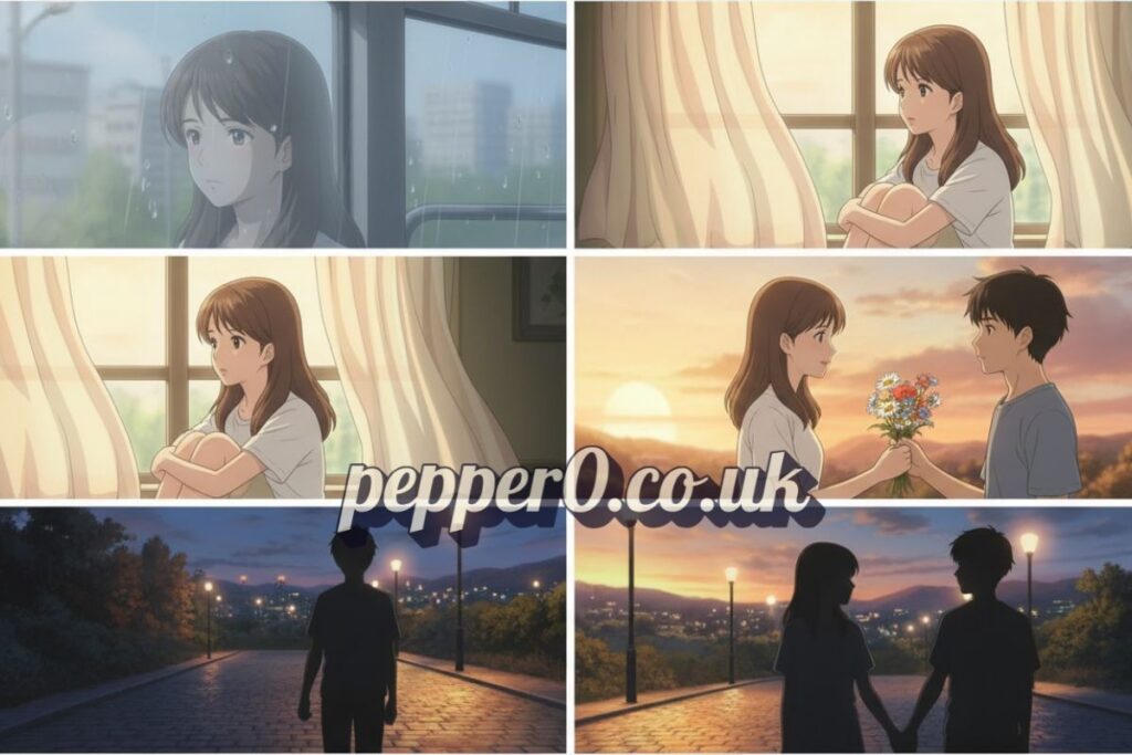 anime family emotional scenes art