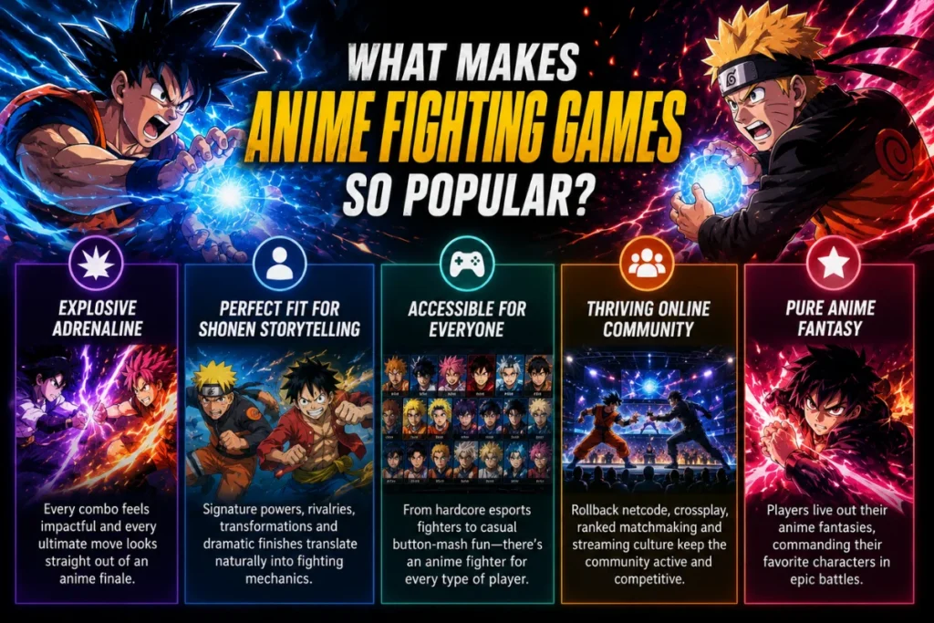 What Makes Anime Fighting Games So Popular?