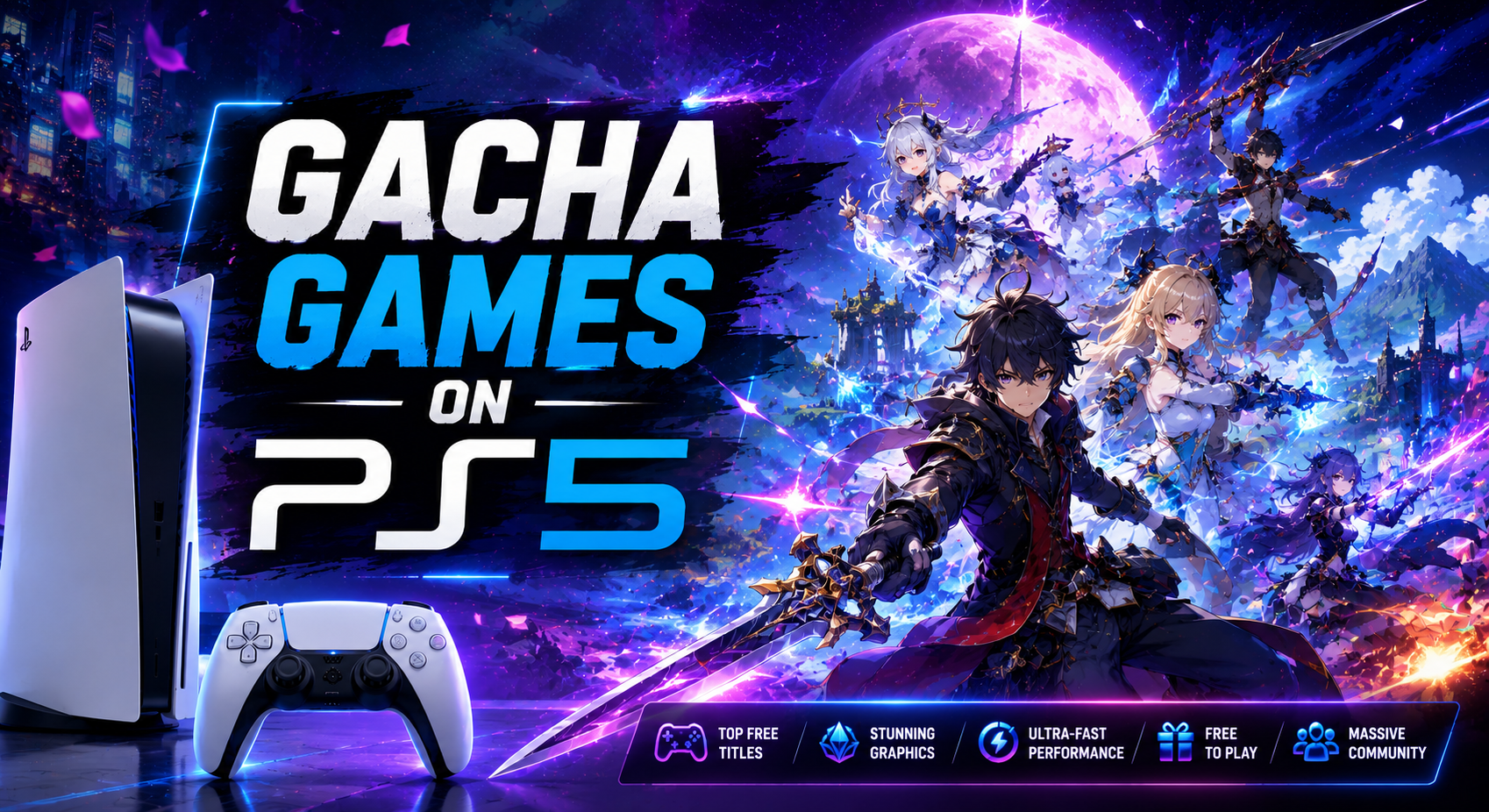 Gacha games on ps5