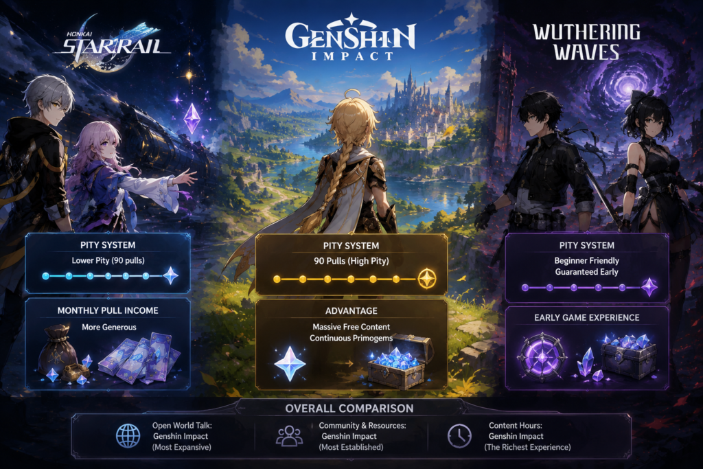 genshin impact gacha game