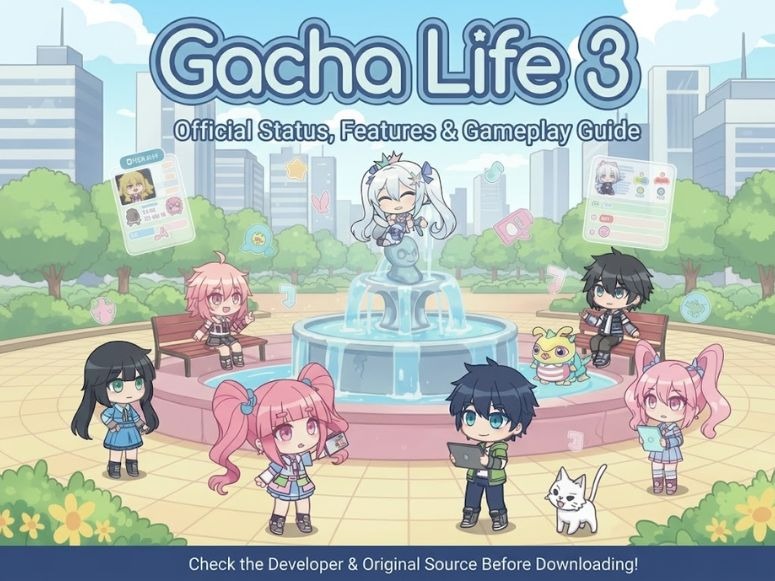Gacha Life 3 official status features and gameplay guide.