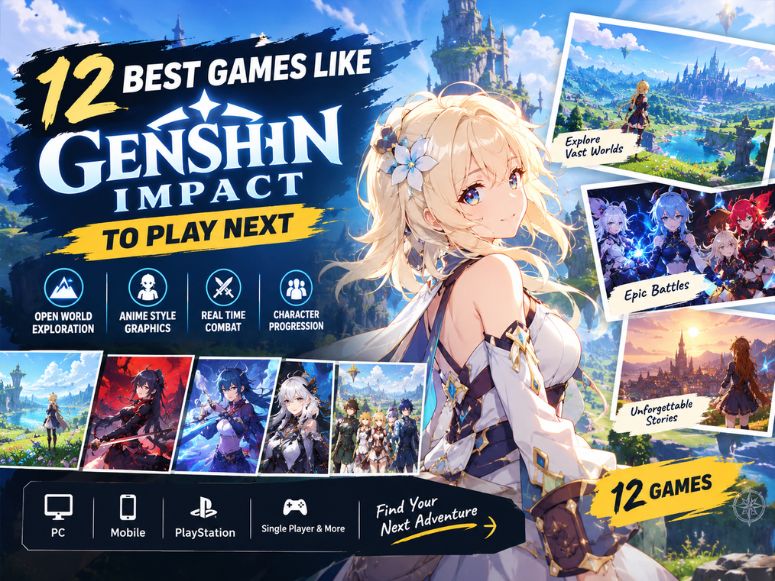 Games Like Genshin Impact.