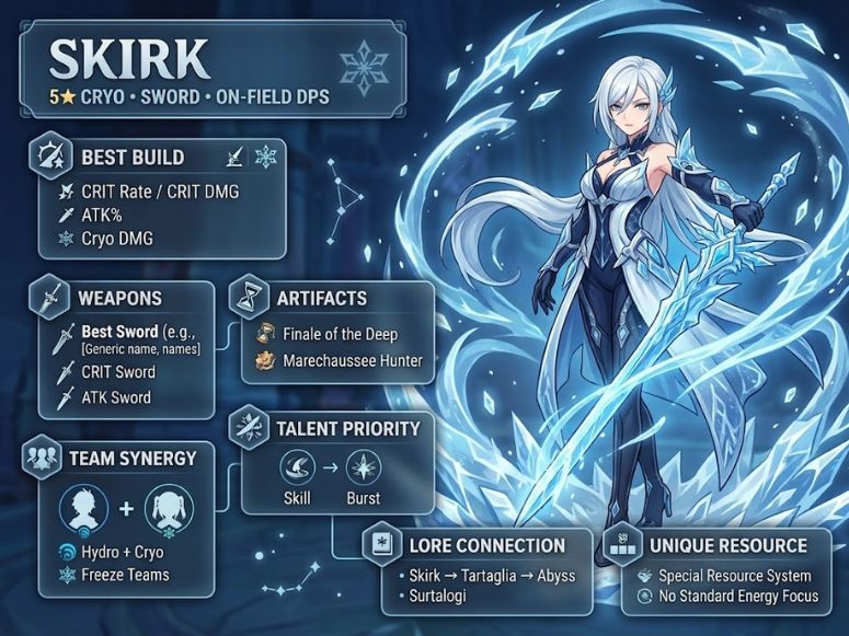 Genshin Impact Skirk