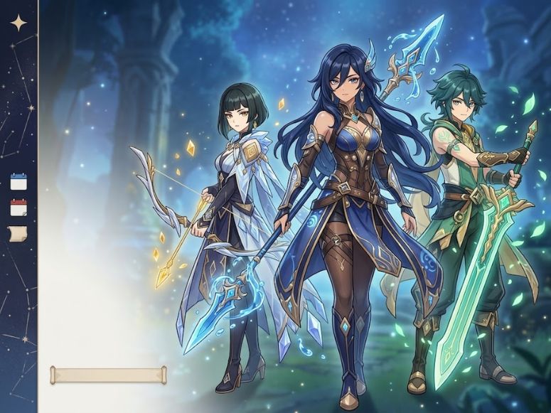 Genshin new characters and upcoming characters guide showcasing latest banner updates and abilities.