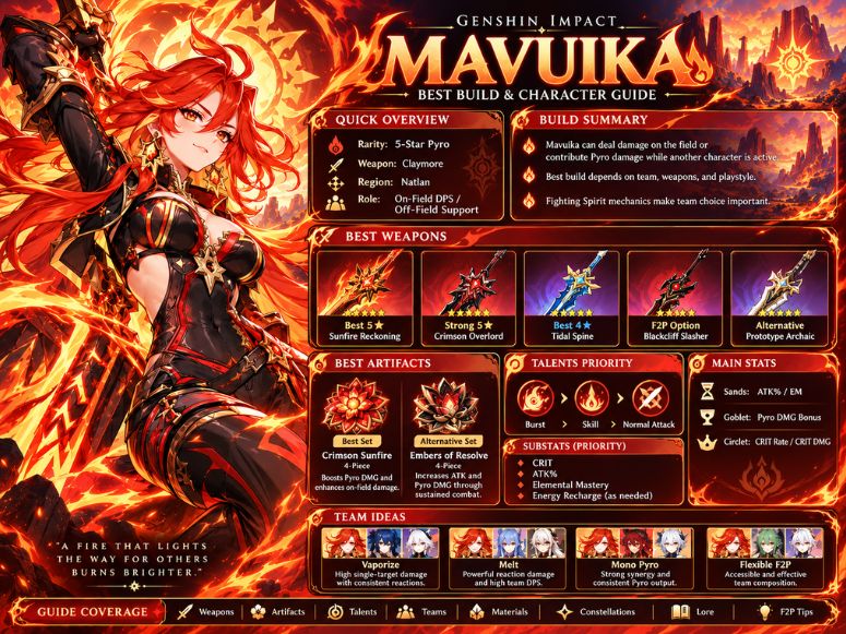 Genshin Impact Mavuika